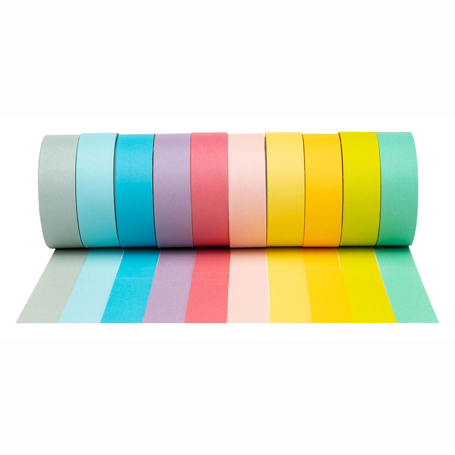 Colorations - washi tape pastel kleuren set van 10