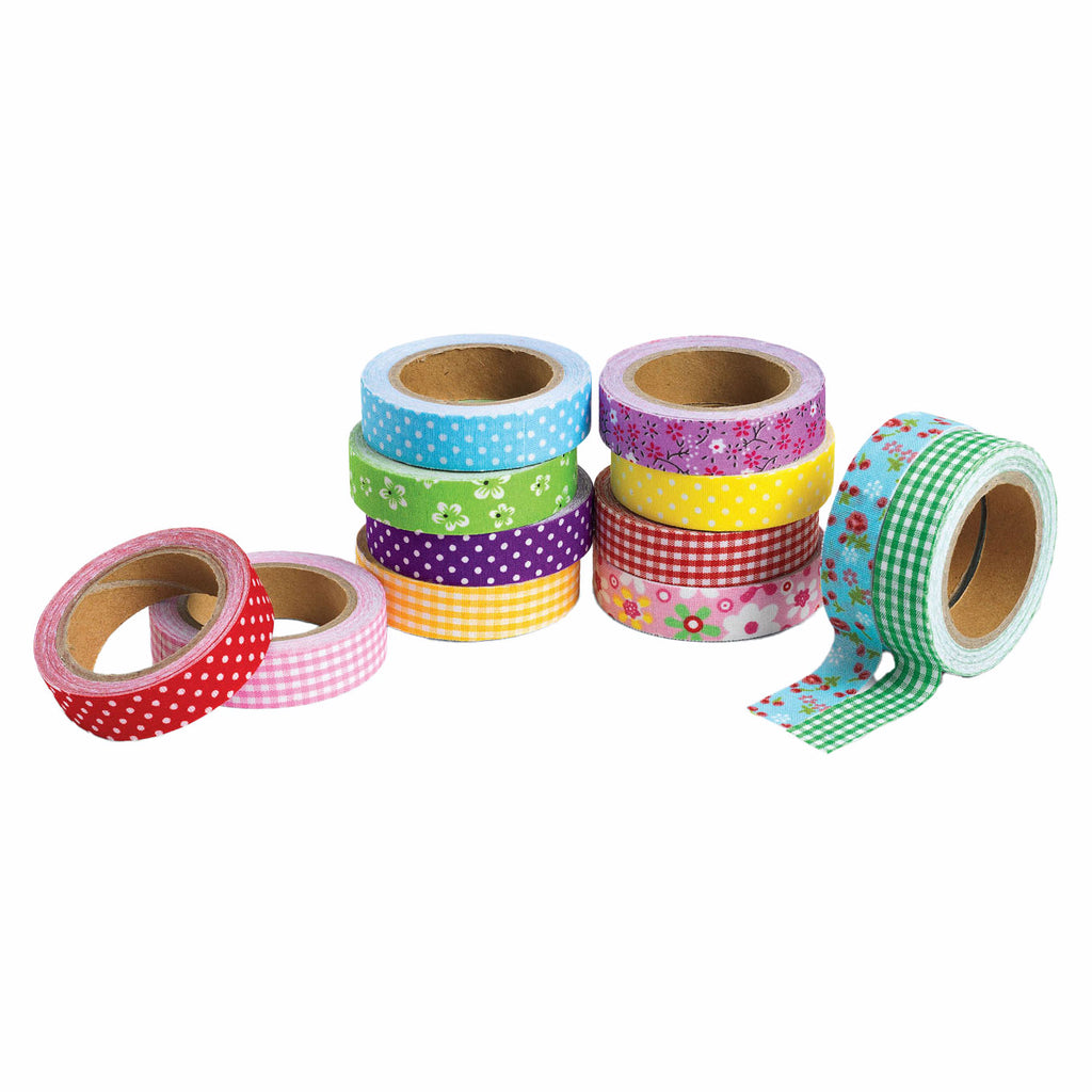 Colorations - tape stof en patronen set van 12