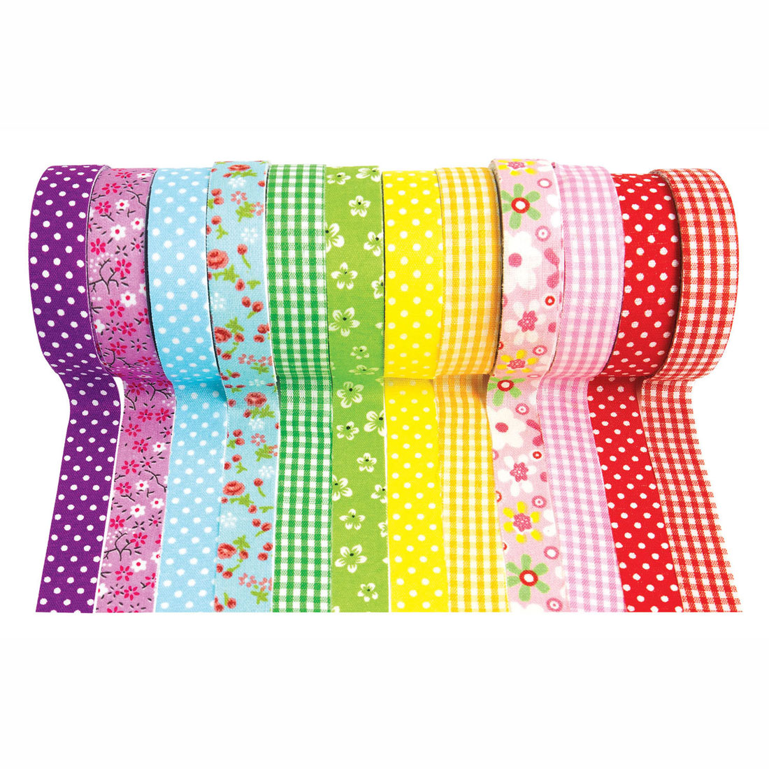 Colorations - tape stof en patronen set van 12