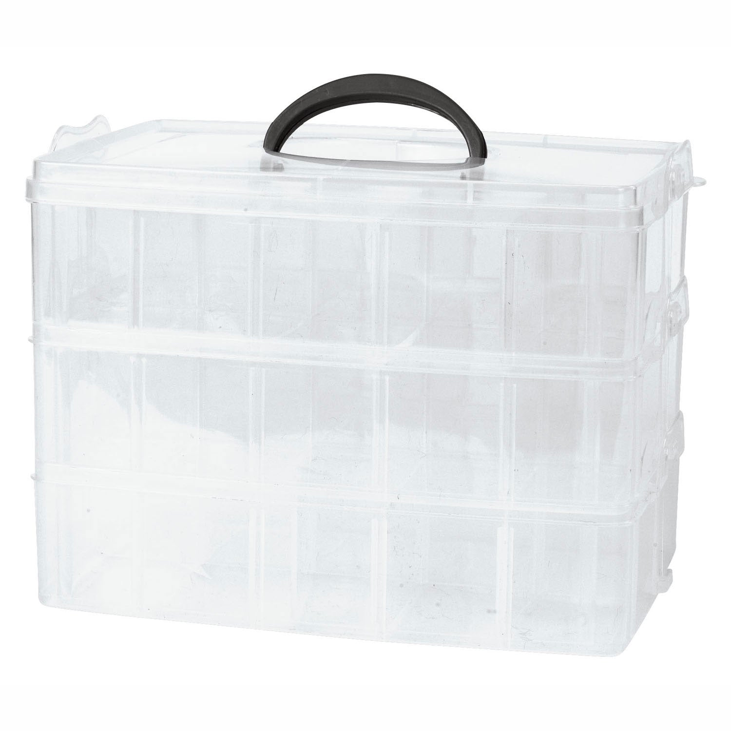 Colorations - opbergkoffer knutselmateriaal 3-laags