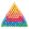 Colorations - gekleurd stofloos krijt 100st.