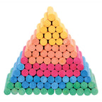 Colorations - gekleurd stofloos krijt 100st.