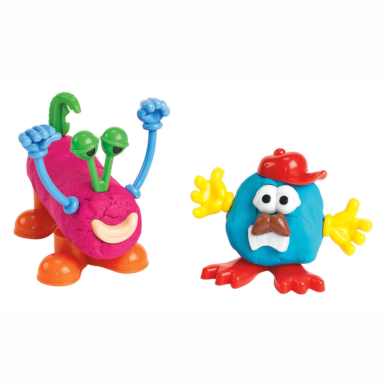 Colorations - creatieve wezens klei accessoires, 130dlg.