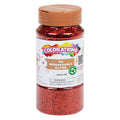Colorations - biologische afbreekbare glitter - rood 113 gram