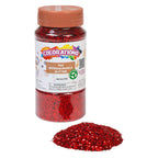 Colorations - biologische afbreekbare glitter - rood 113 gram