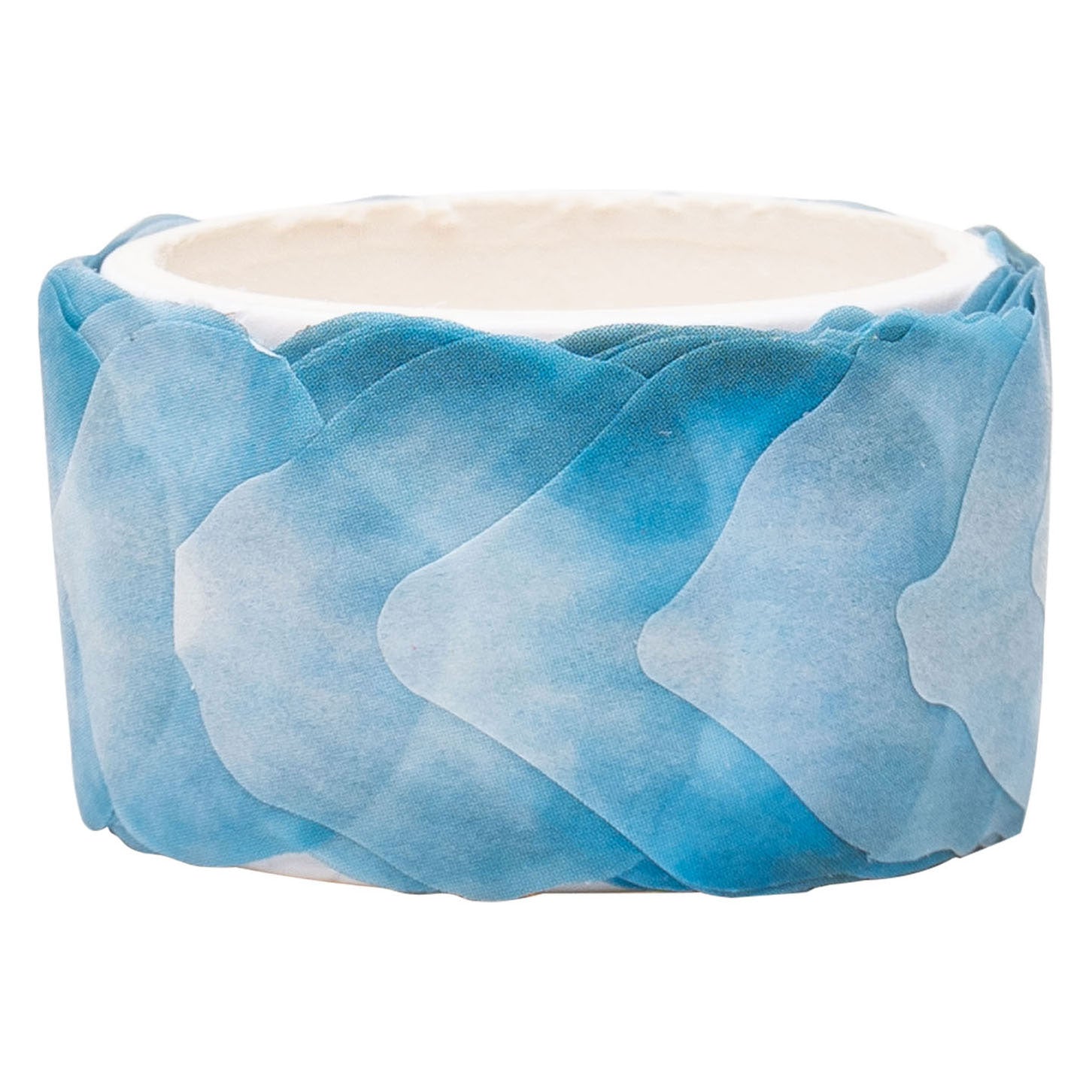 Colorations - washi stickers - blauwe bloemblaadjes 80st.