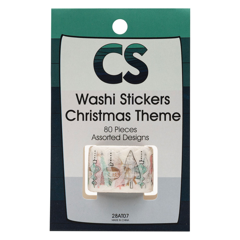 Colorations - washi stickers - kerst thema 80st.