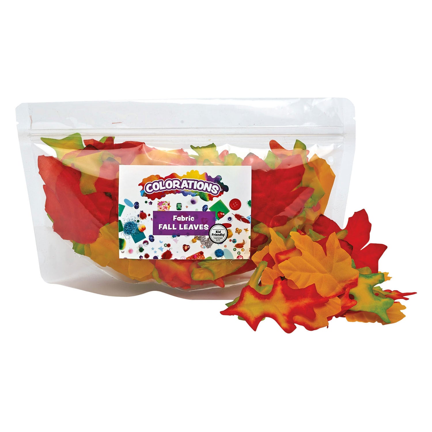 Colorations - stoffen herfstbladeren 200 stuks