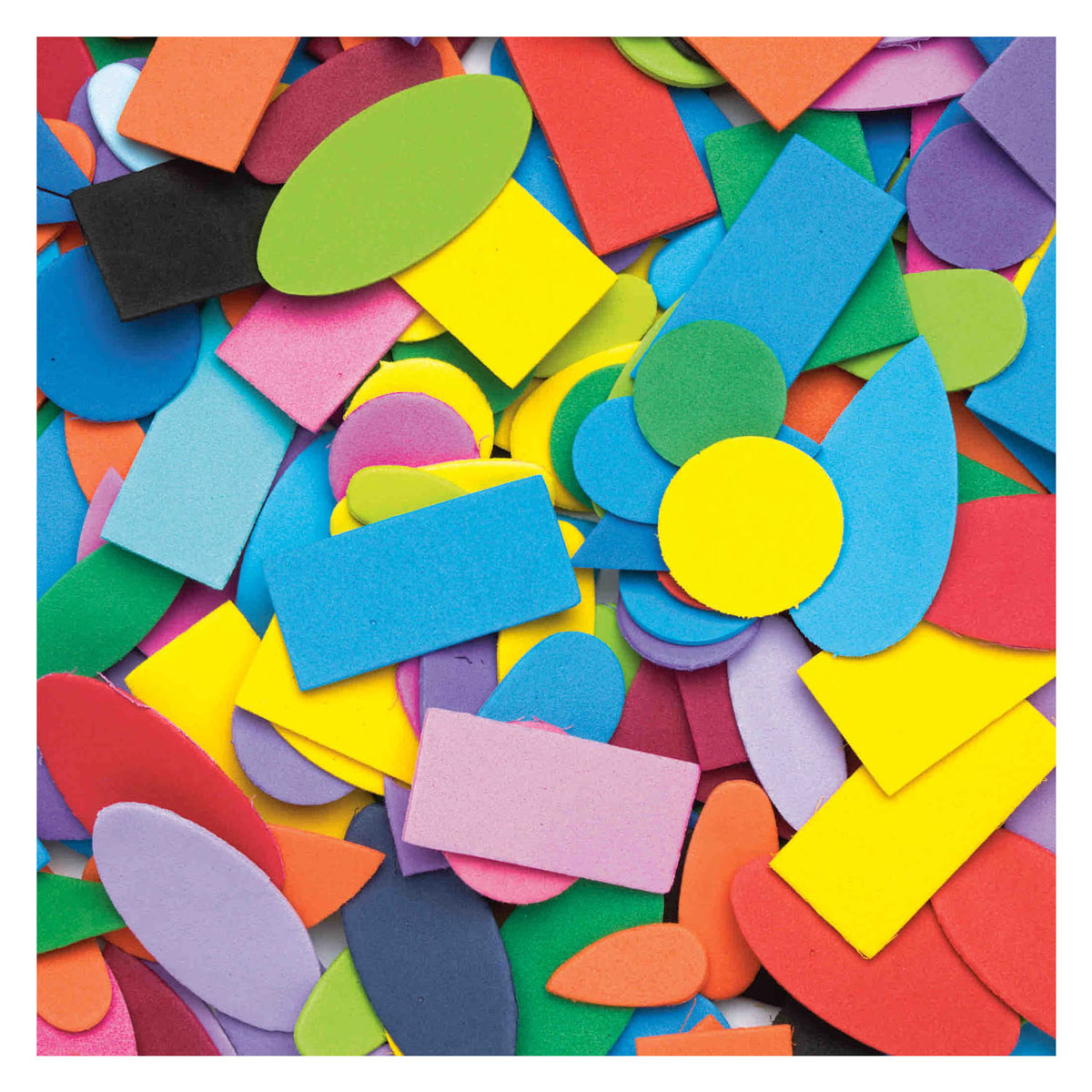 Colorations - foam vormen in zak, 4475st.