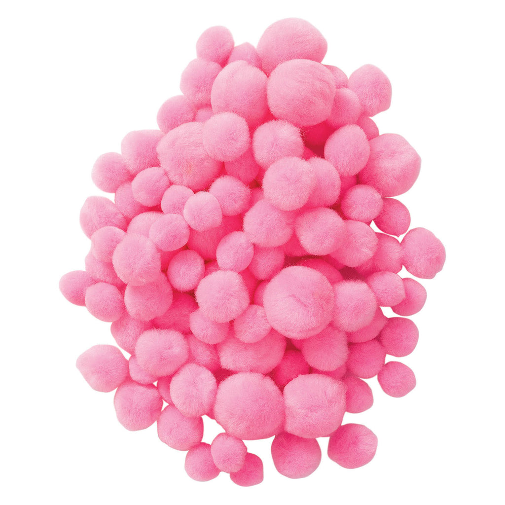 Colorations - pom poms roze, 100st.
