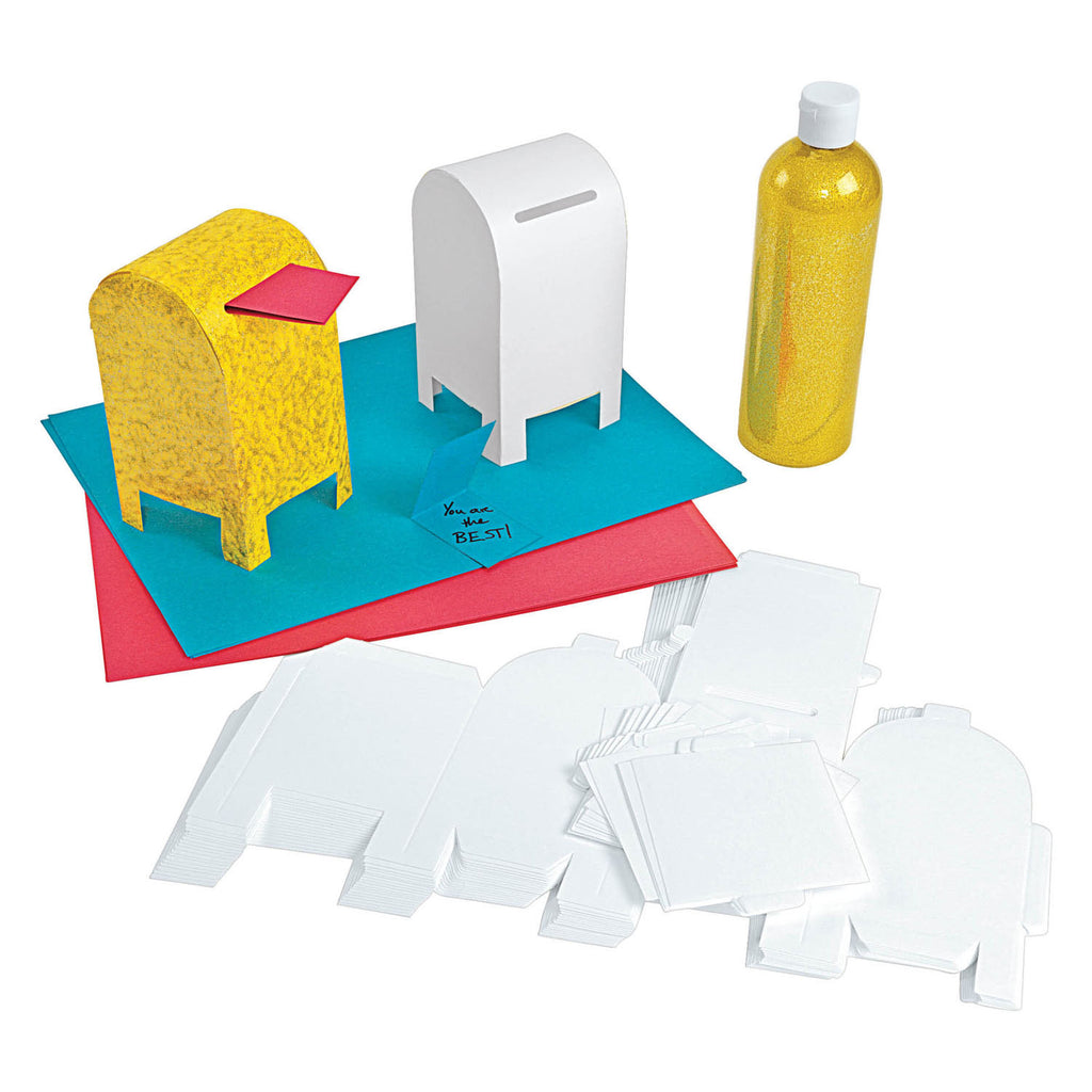 Colorations - opvouwbare papieren brievenbus set van 20