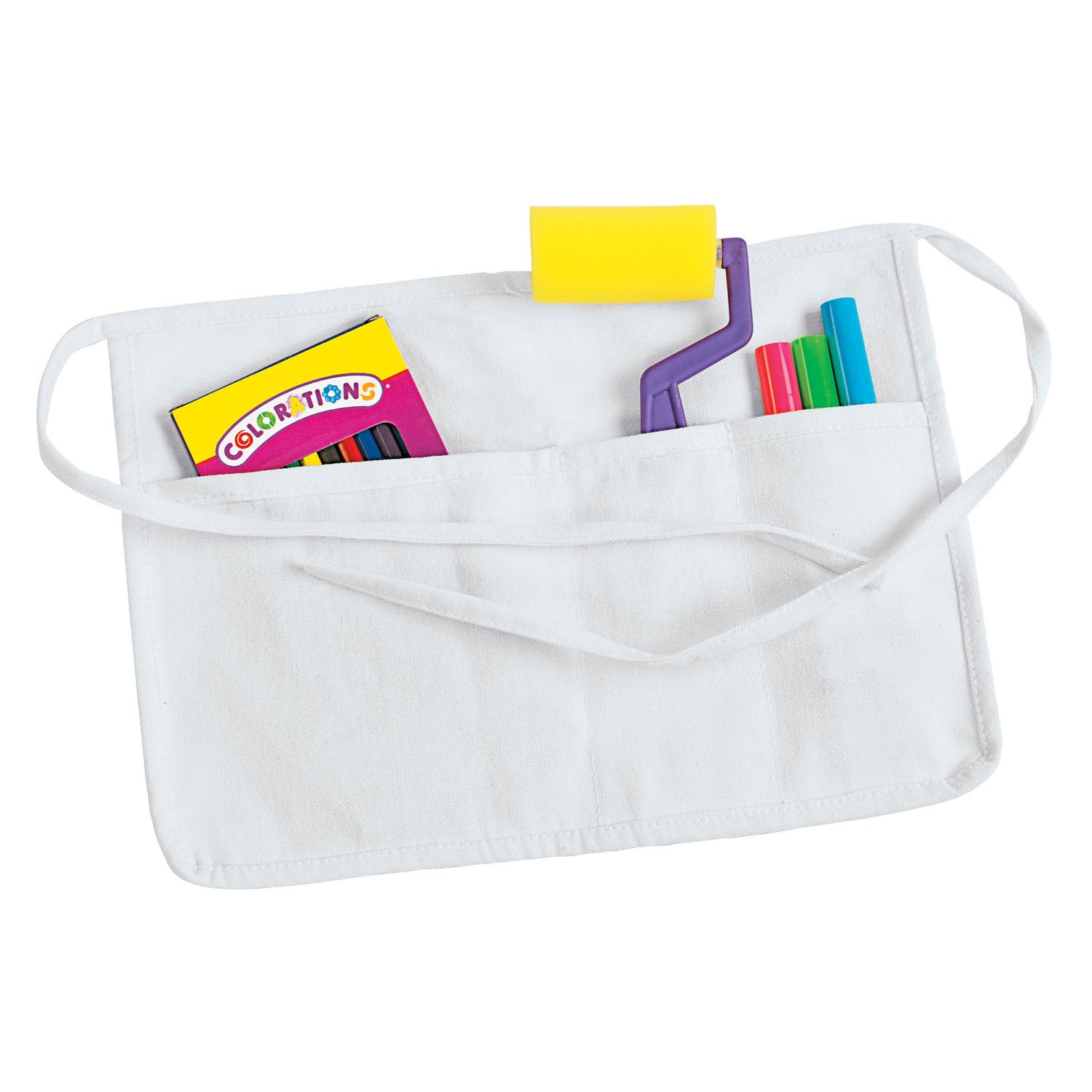 Colorations - Versier je eigen knutselschort 12 stuks