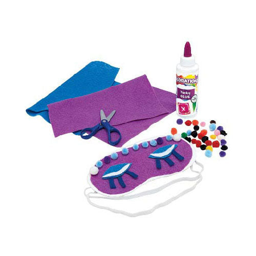 Colorations - versier je eigen slaapmasker set van 12