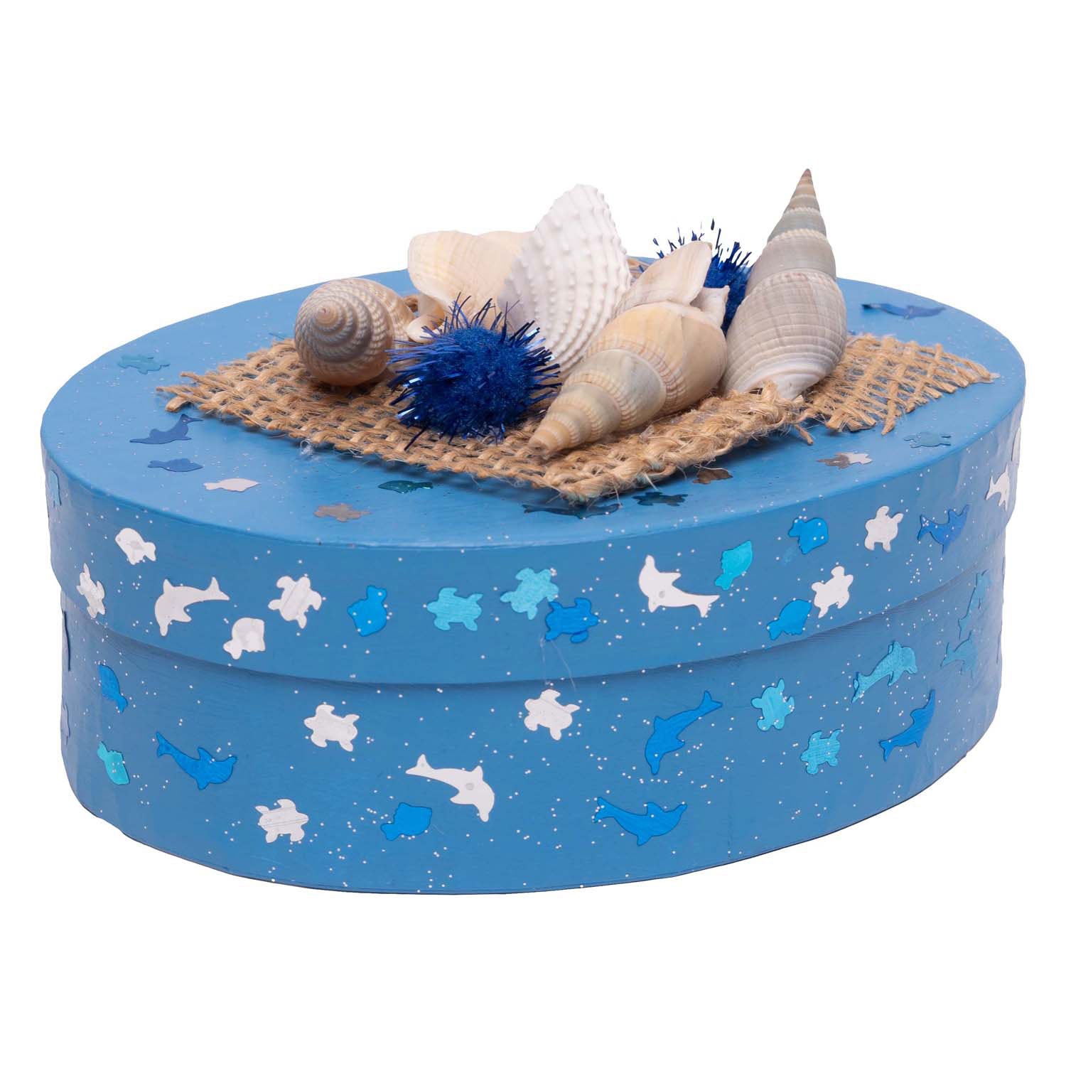 Colorations - papier-mache dozen ovaal 3st.