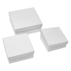 Colorations - papier-mache dozen vierkant, 3st.