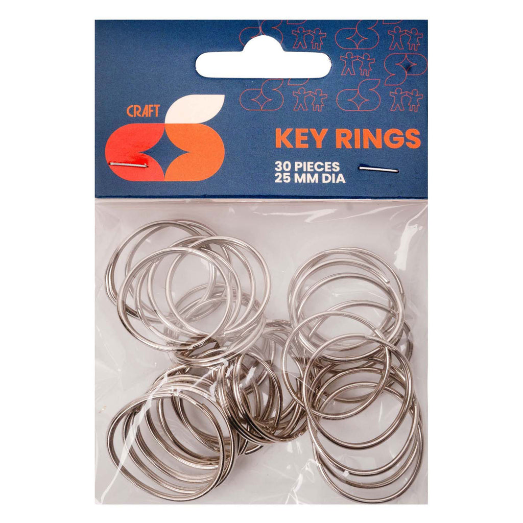 Colorations - sleutelhangers 25 mm, 30st.