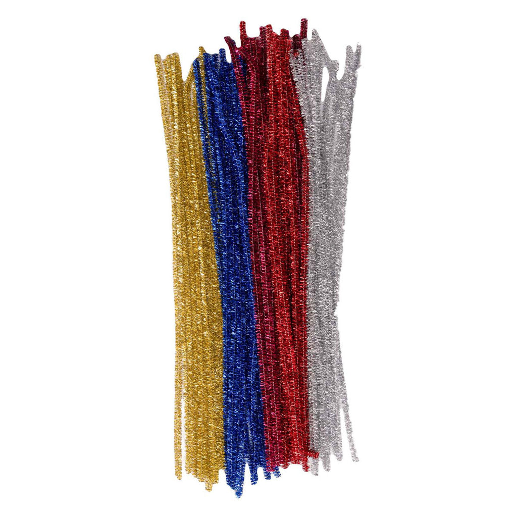 Colorations - glitter chenilledraad 50 stuks