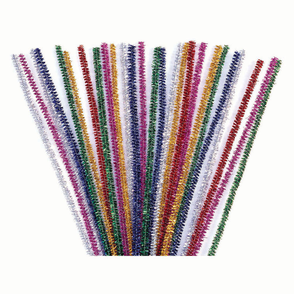 Colorations - glitter chenilledraad 50 stuks
