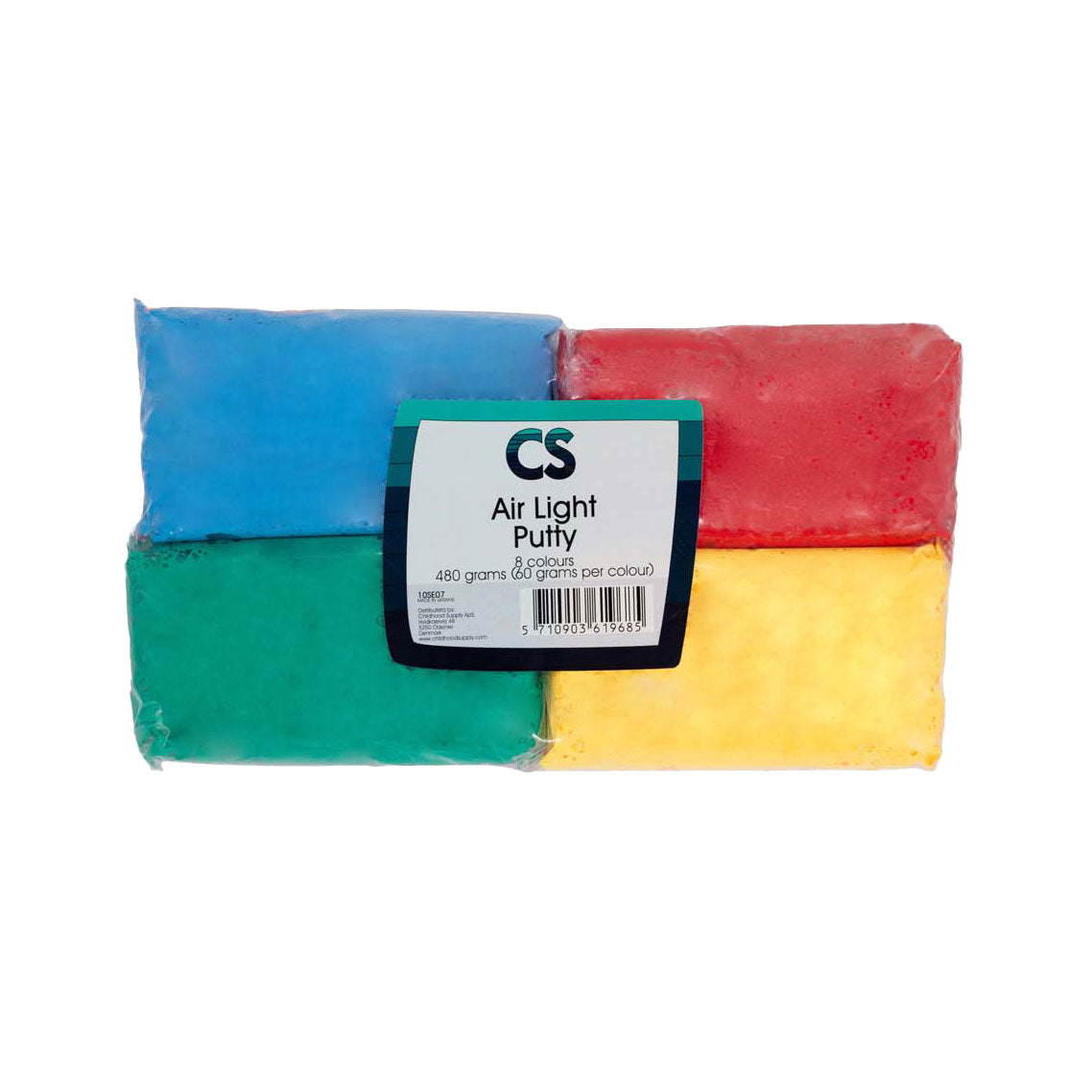 Superlichte boetseerklei - 8 kleuren