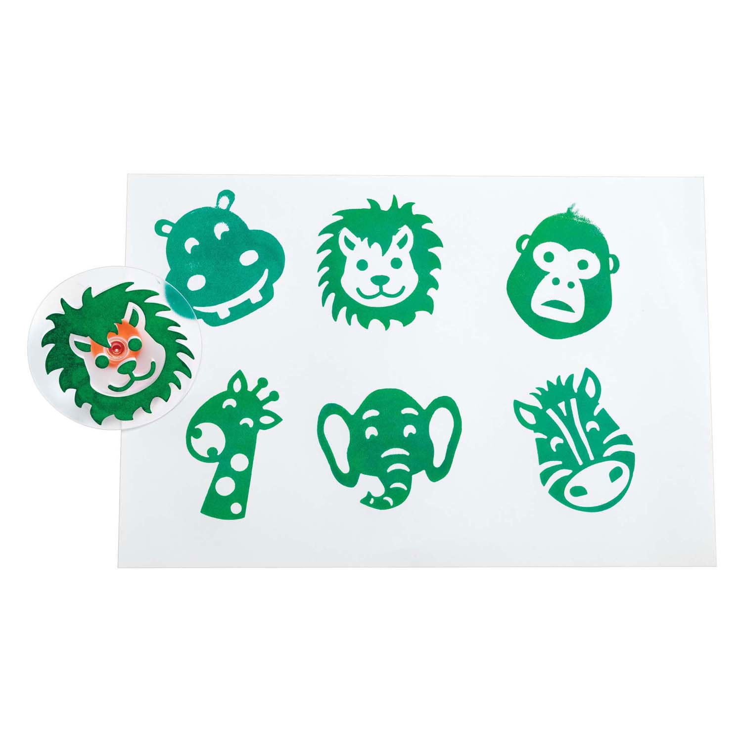 Colorations - easy grip stempels dieren