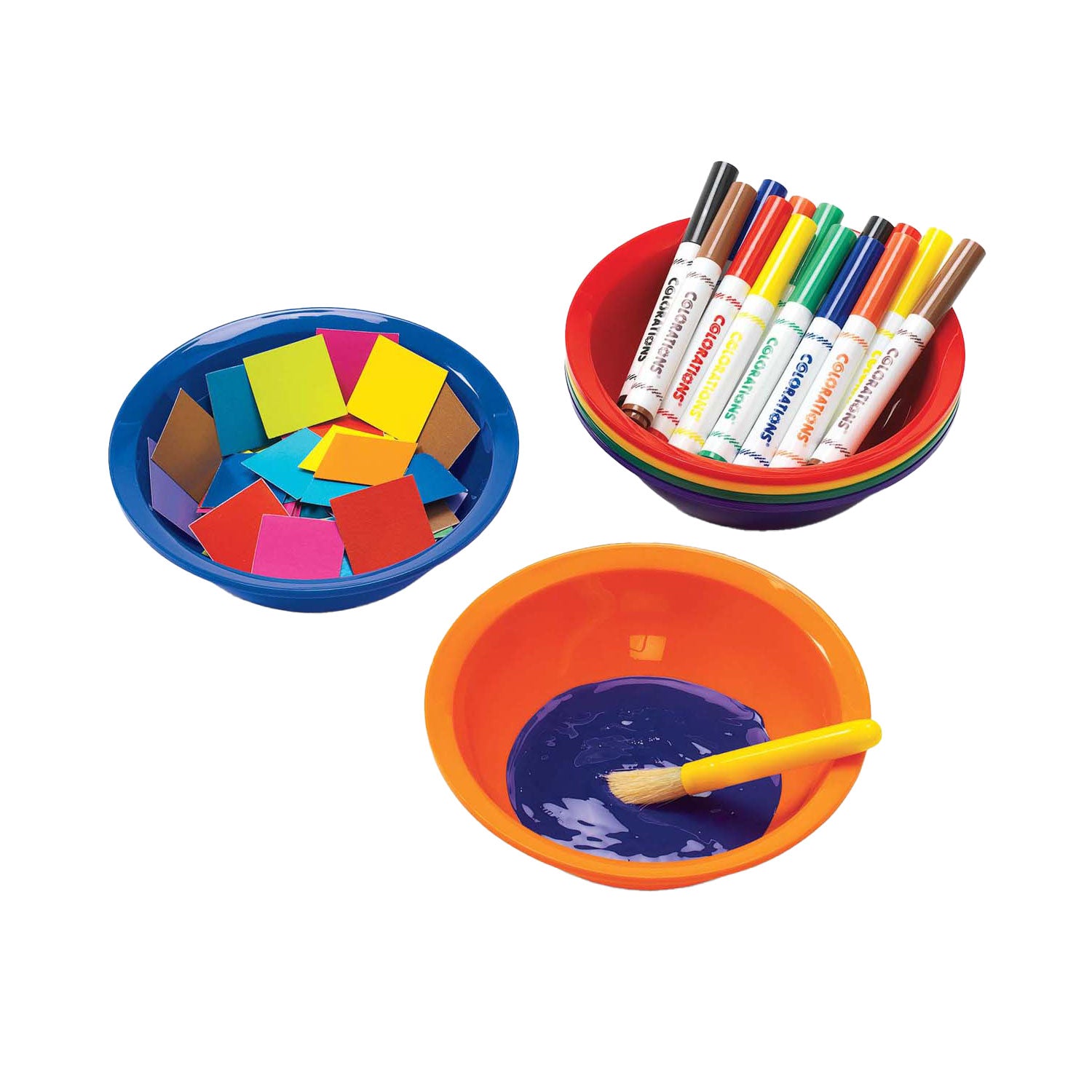 Colorations - verfbakjes 6 stuks