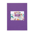 Colorations - foam vellen paars, 10st.