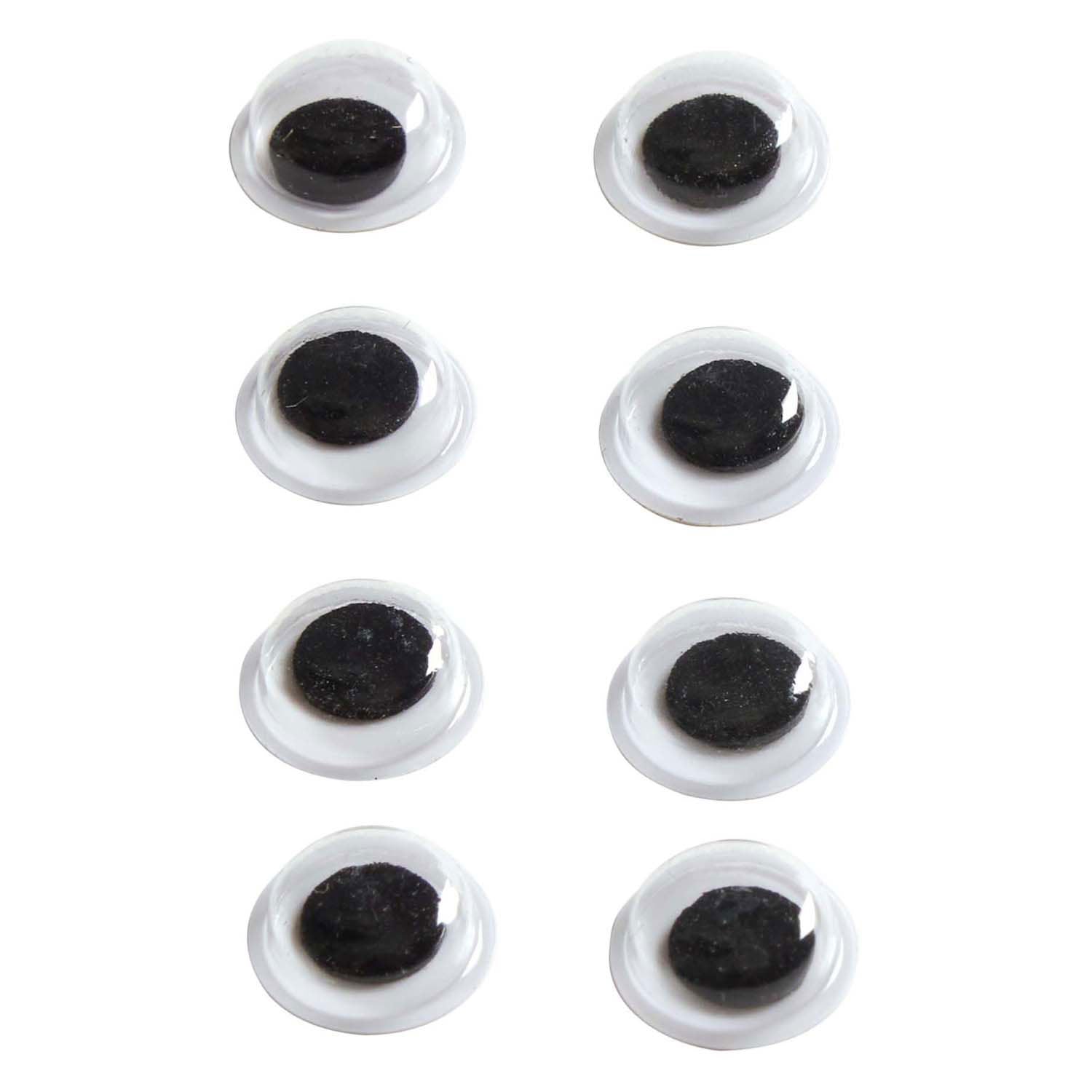 Colorations - zwarte wiebeloogjes in pot 1000st.