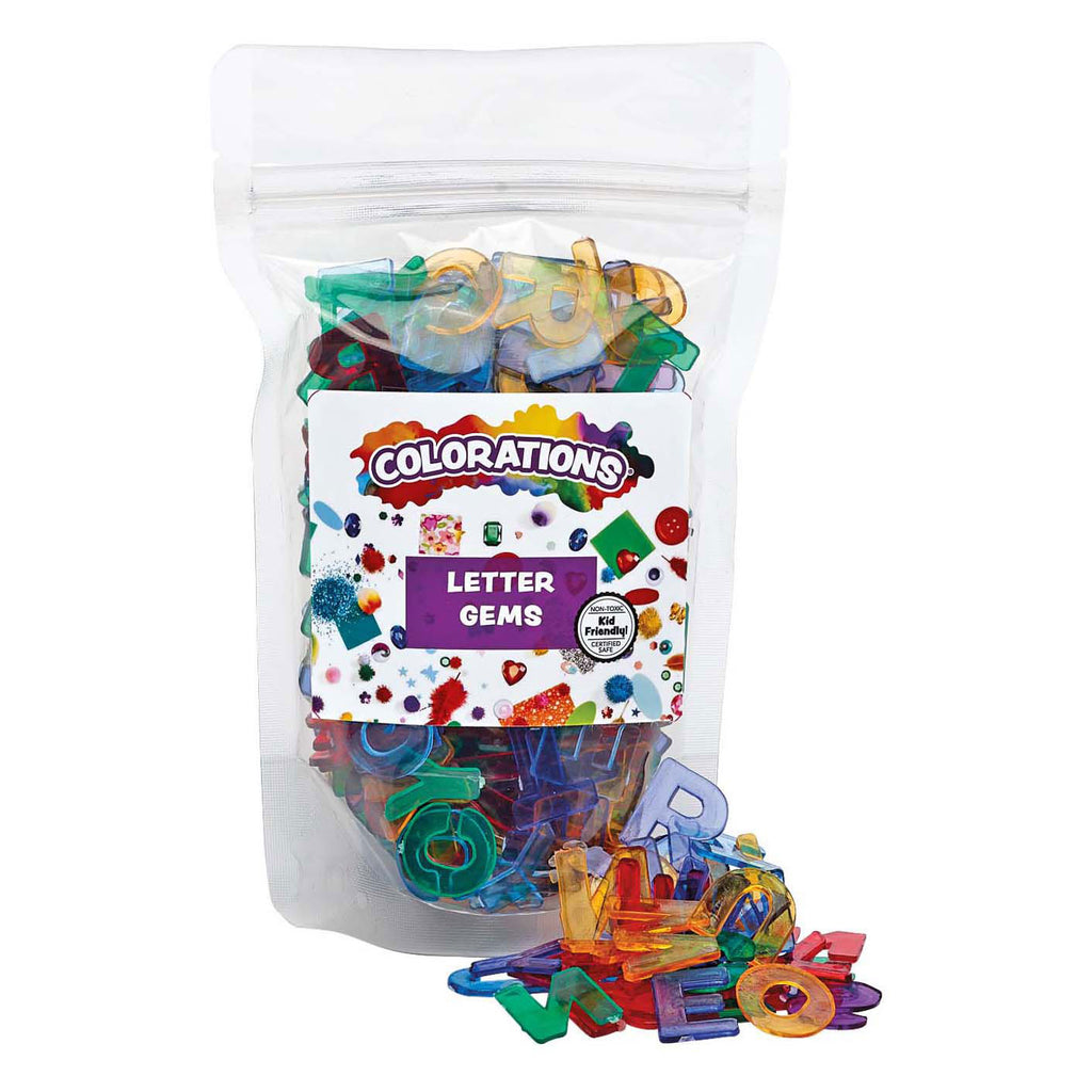 Colorations - gekleurde hoofdletter 260st.