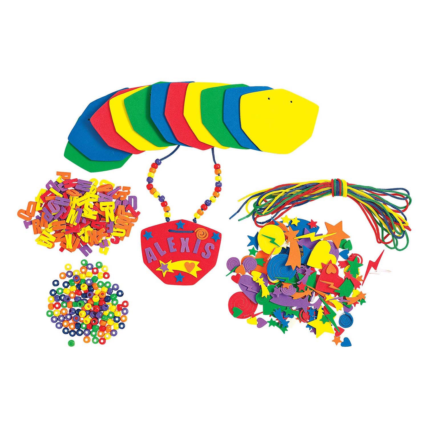 Colorations - superheld hanger knutselset 12dlg.