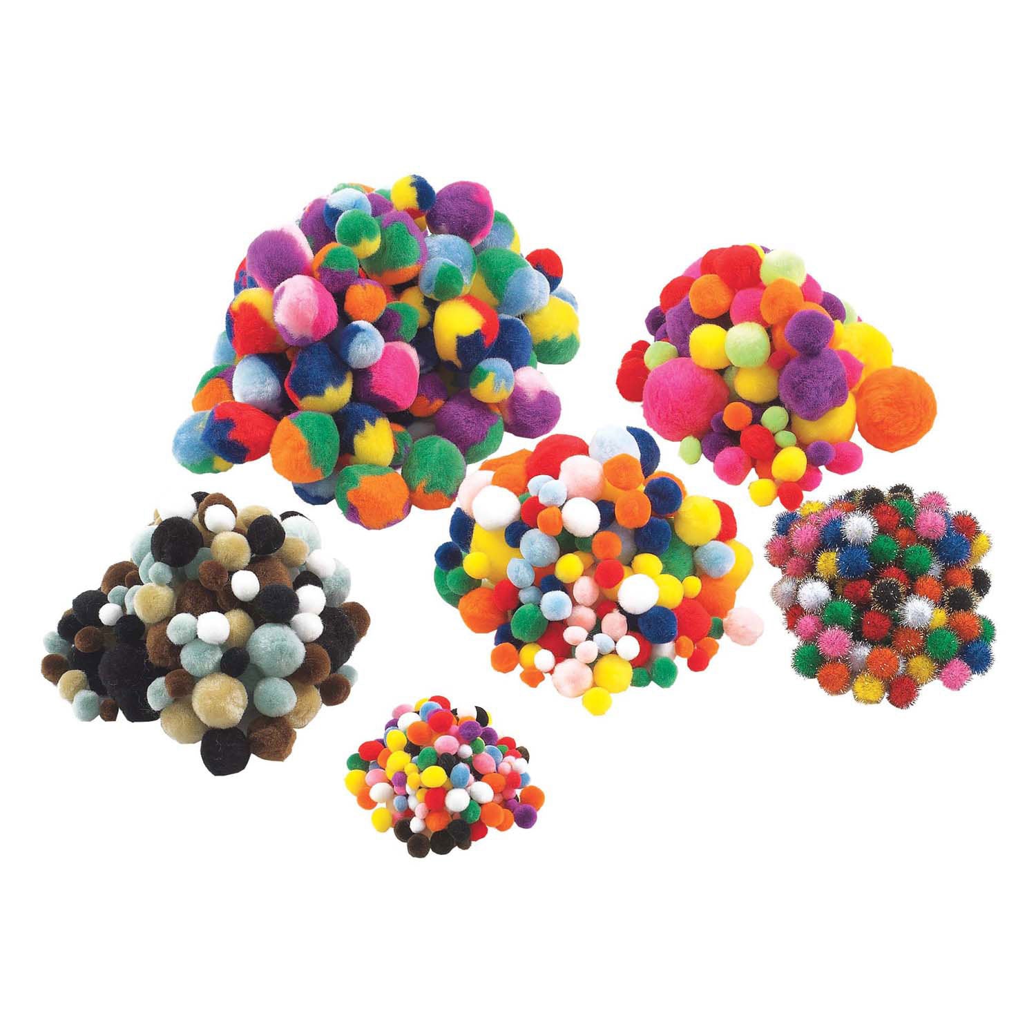 Colorations - gekleurde pompons 700st.