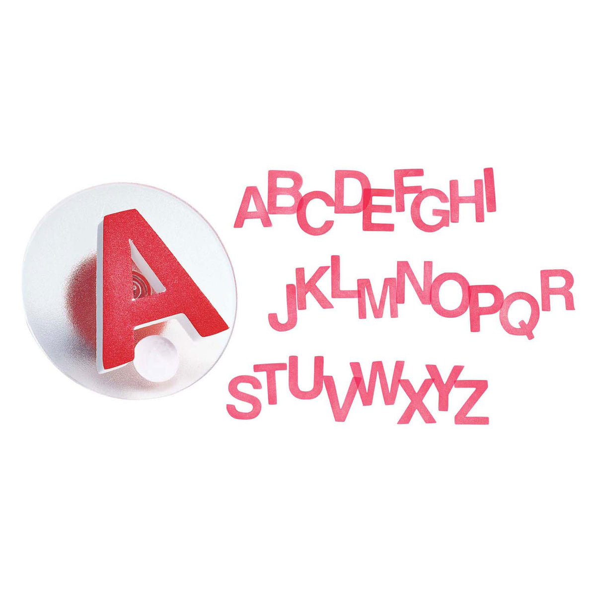 Colorations - easy grip hoofdletters stempels, 26st.
