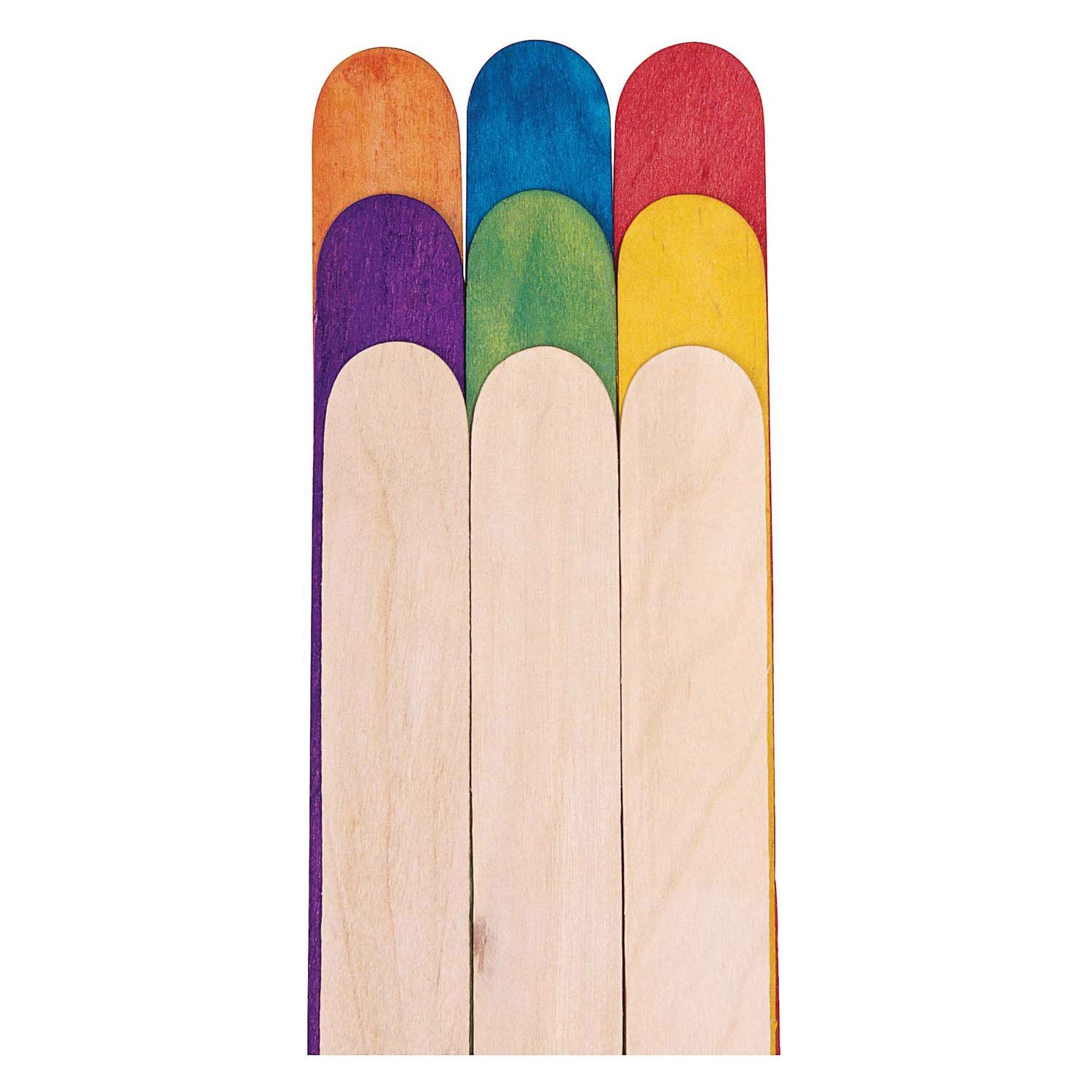 Colorations - houten knutselstokjes 500st.