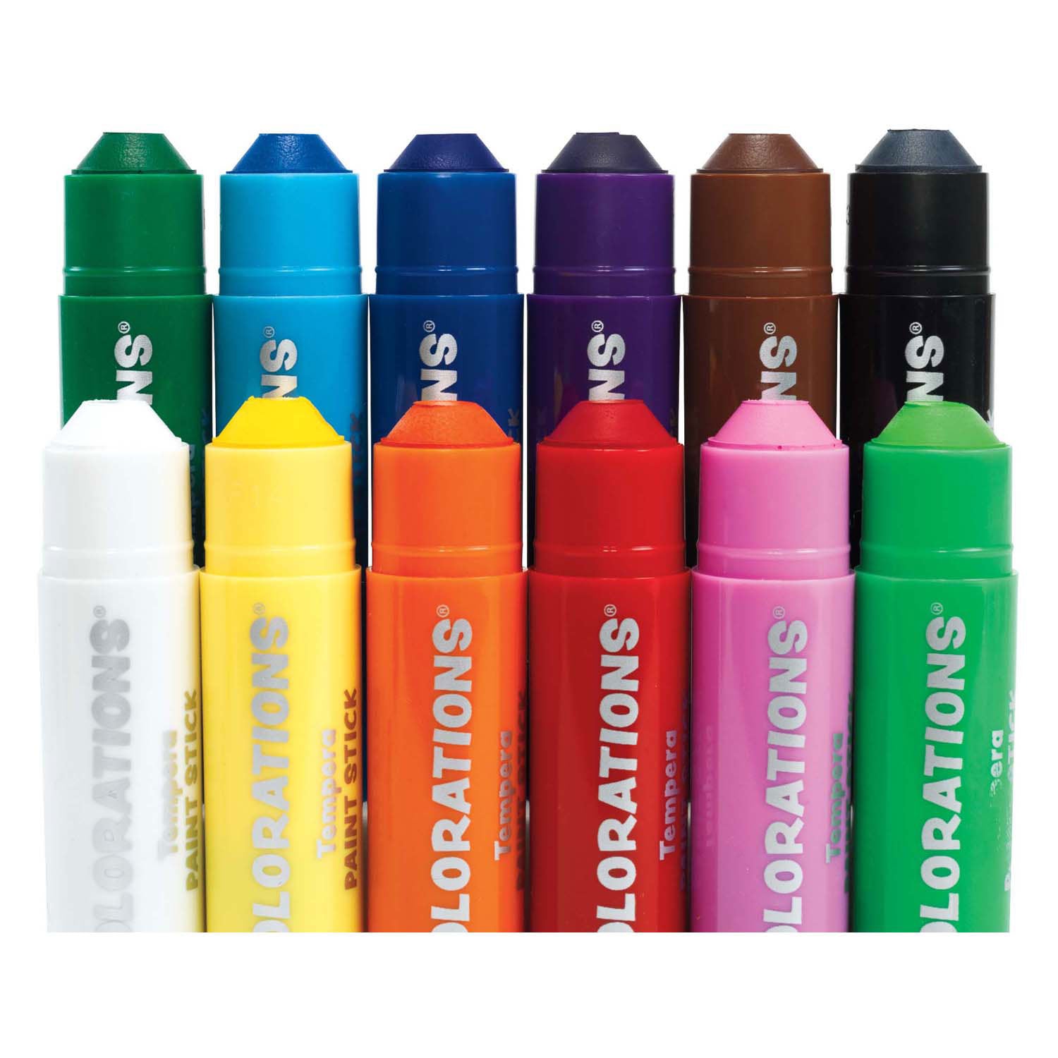 Colorations - verfsticks - 12 kleuren