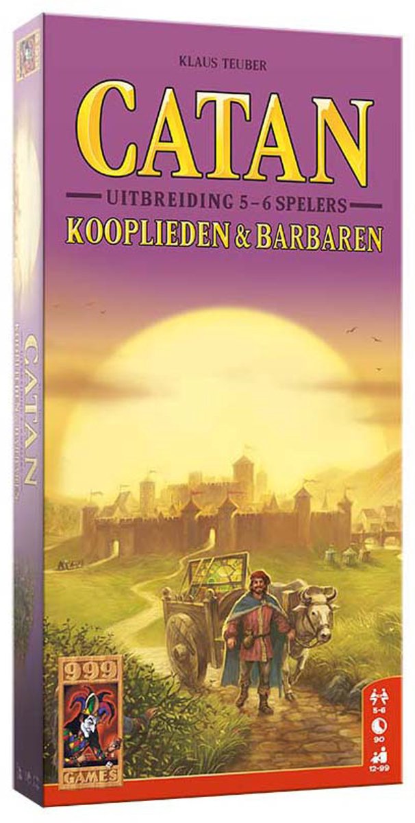 999Games - 999Games 999 games catan: uitbreiding kooplieden & barbaren 5/6 spelers bordspel