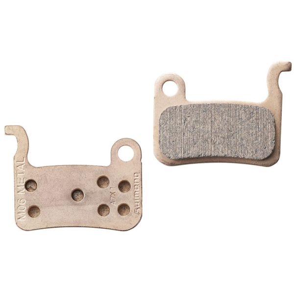 SHIMANO - SHIMANO scheibenbremsbelag "m06" disc br.pad shim.m06 metal pair
