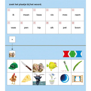 Zwijsen - Zwijsen Mini loco - veilig leren lezen pakket kern 1-6 (6-7 jaar)
