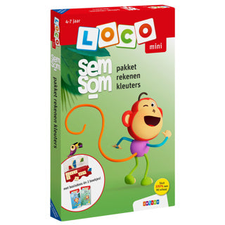 Loco - mini - semsom pakket rekenen kleuters