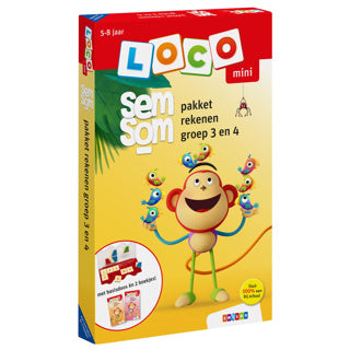 Loco - mini - semsom pakket rekenen groep 3 en 4