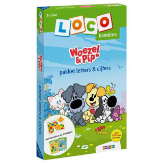 WPG Uitgevers - WPG Uitgevers bambino woezel & pip pakket letters & cijfers