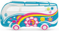 Intex - groovy van luchtbed bus 178x91 centimeter 58728np