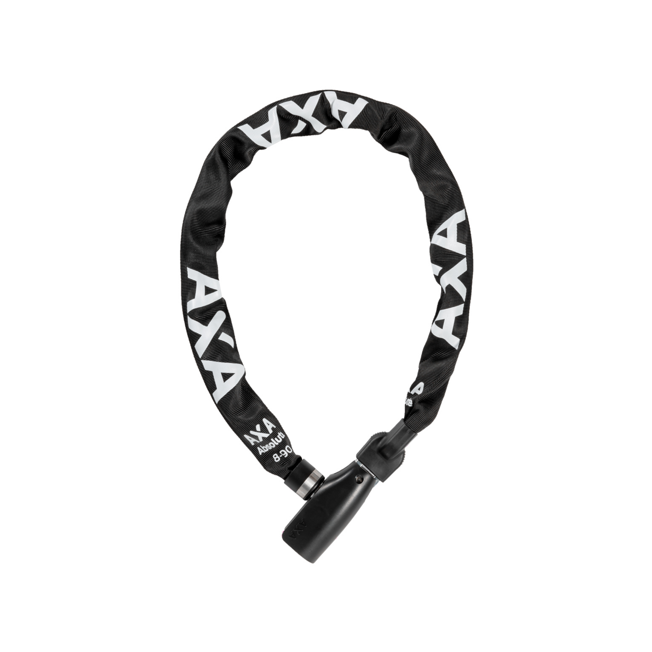 Axa kettingslot absolute 8-90cm zwart