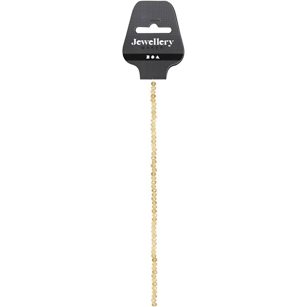 Creativ Company - Creativ Company Https://www.cchobby.nl/facet-kralen-d-4-mm-gatgrootte-1-mm-geel-45-stuk-1-doos