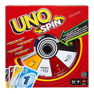 Mattel games uno spin kaartspel