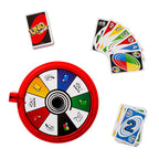 Mattel games uno spin kaartspel