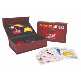 Exploding Kittens - Exploding Kittens originele editie - kaartspel vol spanning en humor - 2 tot 5 spelers - vanaf 7 jaar