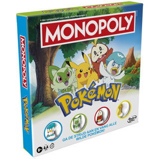Monopoly - Monopoly pokémon editie - bordspel - gezelschapsspel