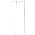 Creativ Company - Creativ Company Https://www.cchobby.nl/oorbellen-van-ketting-l-70-mm-verzilverd-1-paar
