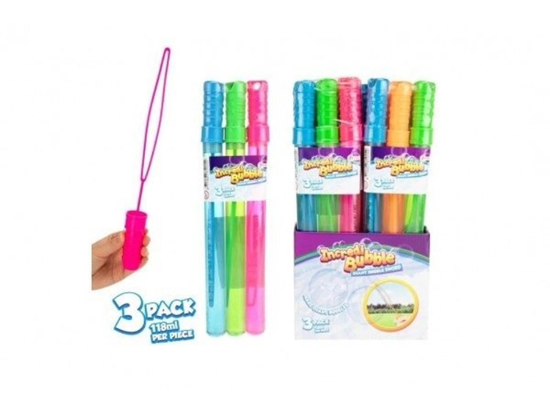 Toi-toys bellenblaas zwaard, 3st.