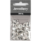 Creativ Company - Creativ Company Https://www.cchobby.nl/hartvormige-hanger-afm-13x15-mm-verzilverd-10-stuk-1-doos