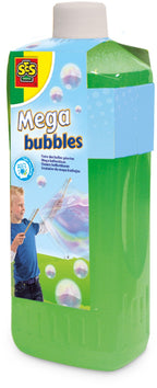 Ses creative mega bubbles bellenblaas - navulling - vanaf 5 jaar - 750 ml - goed uitwasbaar - schoencadeautjes sinterklaas